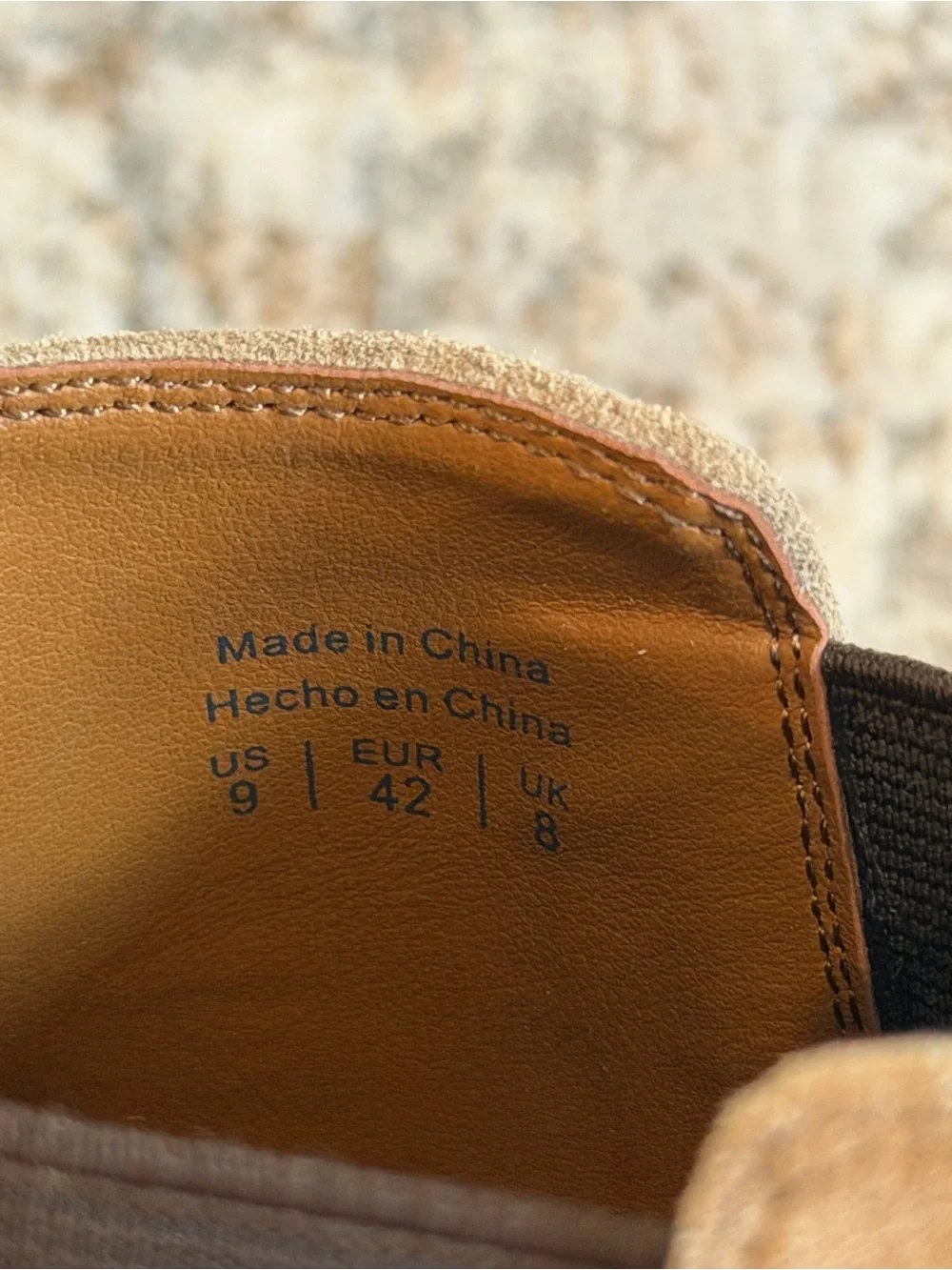 Aldo Men’s Shoes Size 9M Light Tan Chelsea US 9M